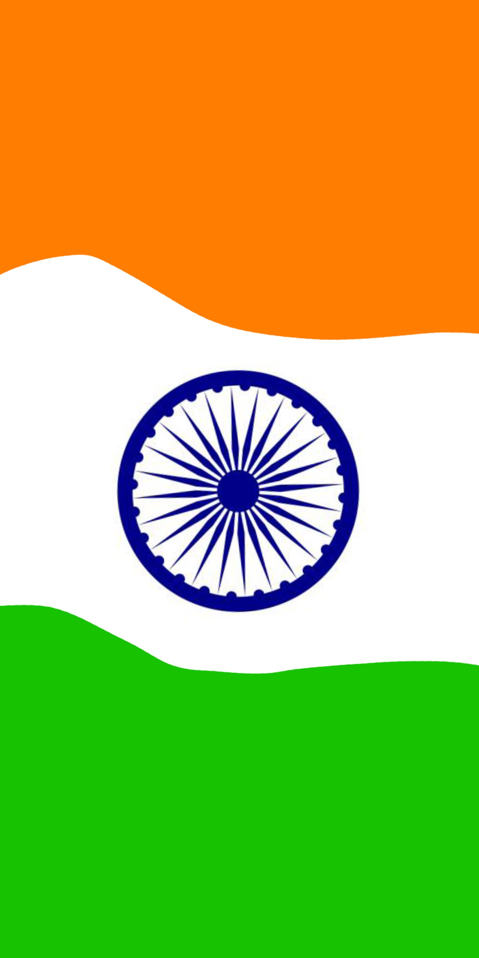 A flag with a star on the top of it (bharat, cricket, cup, hindu, hindustan)