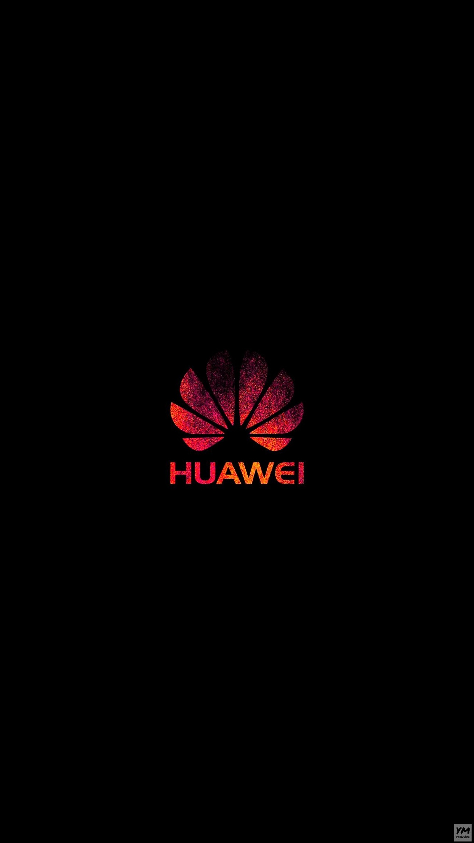 El logo de la empresa huawei se ve en esta imagen. (huawei, logotipo, producciones, reg, ym)