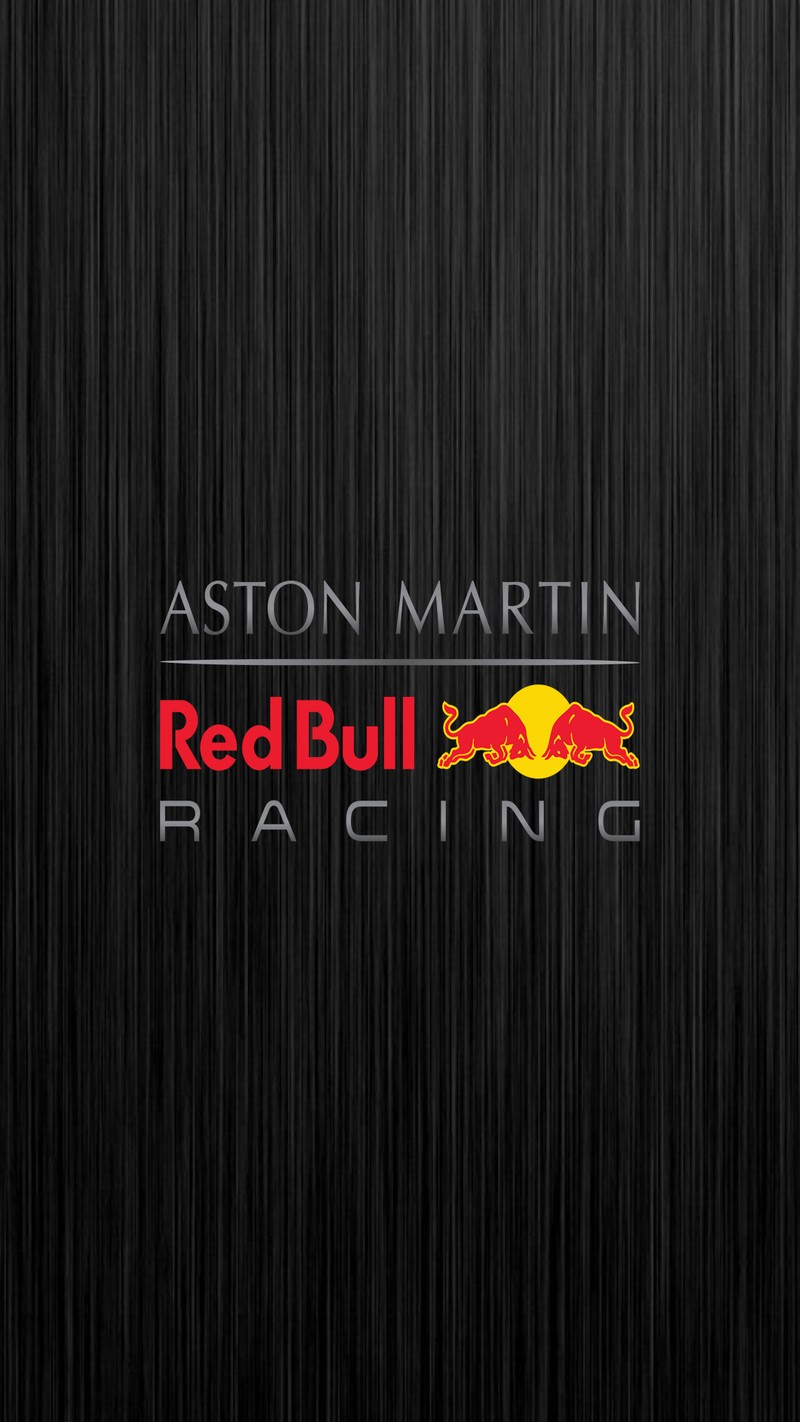 Крупный план логотипа red bull racing на черном фоне (aston martin, углерод, тёмный, ф1, логотип)