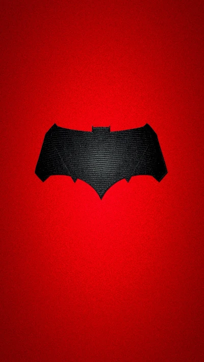 batman, logo, rouge