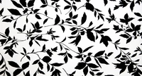 Monochrome Leaf Pattern Design for Modern Living Spaces