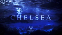 Underwater Chelsea FC: UEFA Champions League 4K Wallpaper