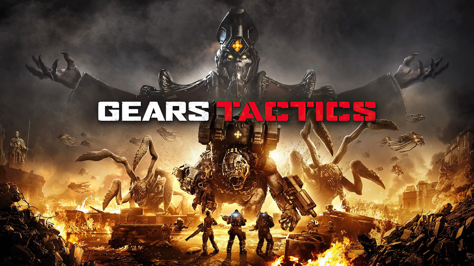 Gears tactics arrive sur xbox et ps (tactiques dengrenage, gear tactics, jeu vidéo, art clé)