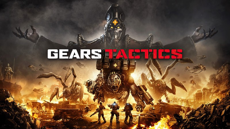 Gears tactics выходит на xbox и ps (тактика снаряжения, gear tactics, видеоигра, ключевое искусство)