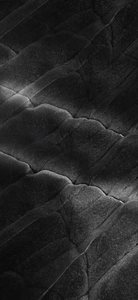 Vagues monochromes : Une étude des textures noires et grises