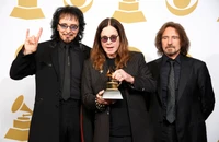 Lendas do Black Sabbath: Ozzy Osbourne, Tony Iommi e Geezer Butler no Grammy