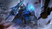 sven, rogue knight, dota 2, video game, defense of the ancients wallpaper