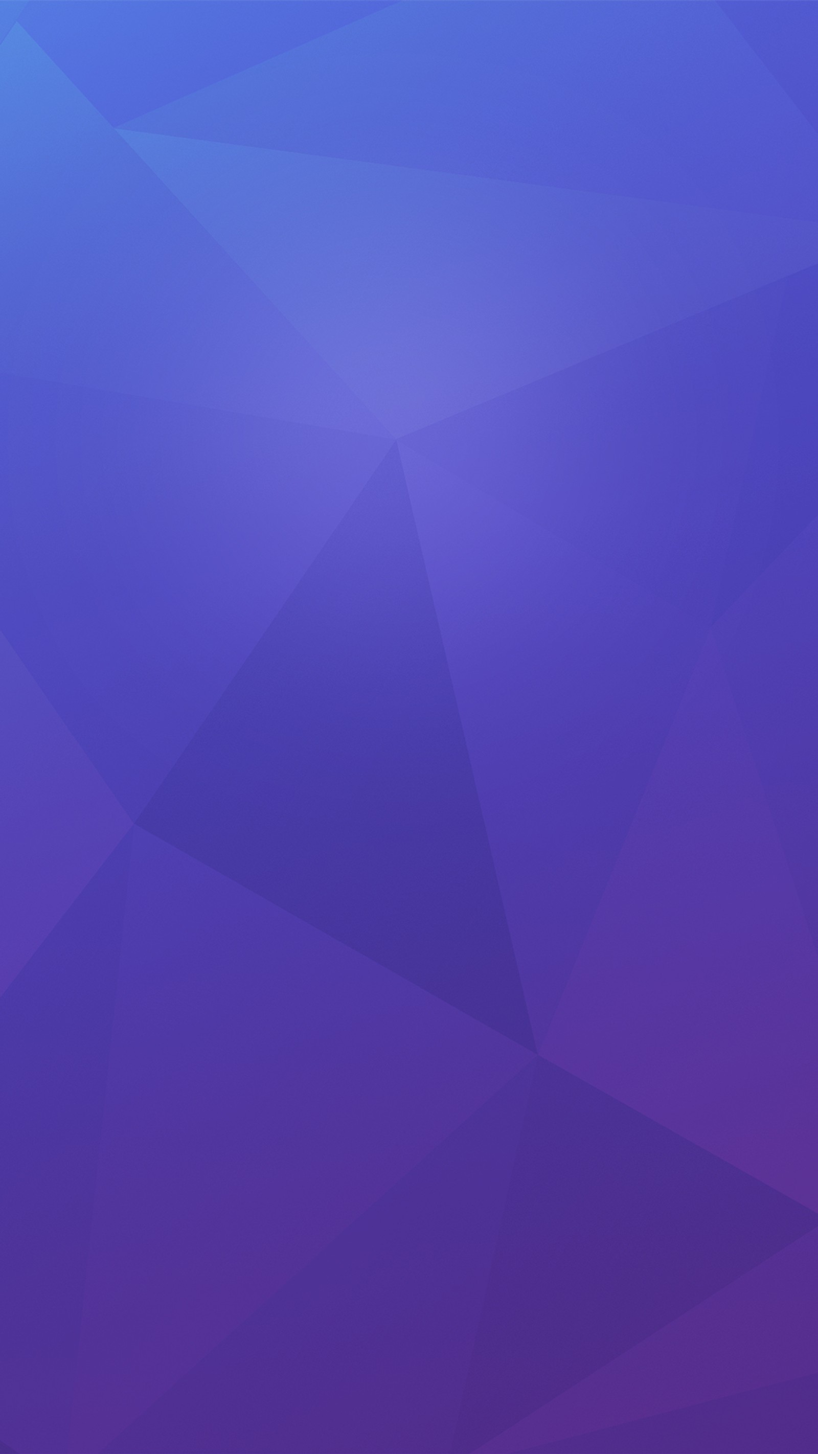 Purple and blue abstract background with triangles (meizu, meizu u20, atmosphere, blue, purple)