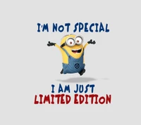 Acceptez votre unicité : Édition limitée de joie Minion