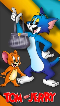 Tom and Jerry: Mischief and Adventure with a Stylish Handbag