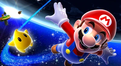 Super Mario Aventures dans une Galaxie d'Étoiles