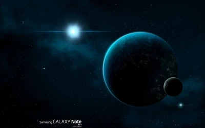 Samsung GALAXY Note 10: A Cosmic Journey Through Space