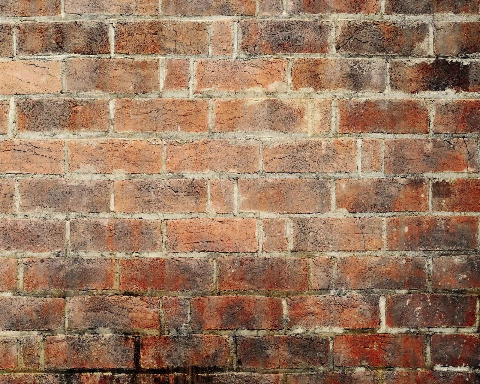 Il y a un hydrant devant un mur en briques (mur en briques, vieux)