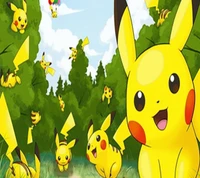 des dessins animés, pikachu, pokémon, pokemon