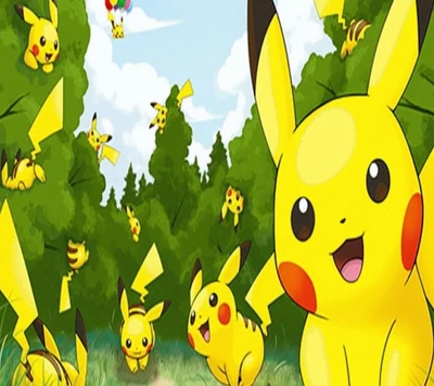 desenhos animados, pikachu, pokémon, pokemon