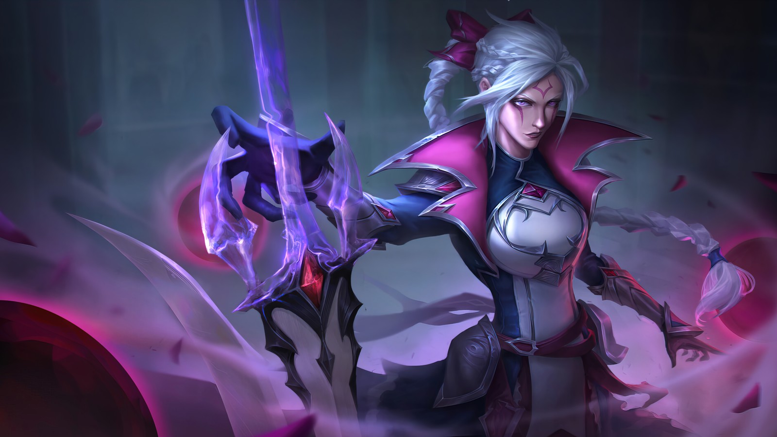 diana, battle queen, league of legends, lol, video game wallpaper