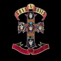 Hommage artistique à Guns N' Roses : Couverture de l'album Appetite for Destruction