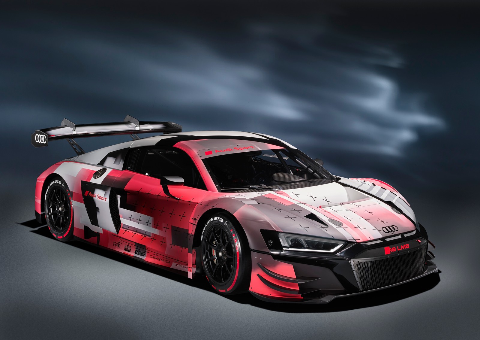 Audi r8 lms gt3-rennwagen von thearty (audi r8 lms gt3 evo ii, rennwagen, 2022, 5k, autos)