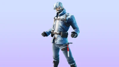 Tenue de Patrouilleur de Neige Fortnite : Prêt au combat avec style