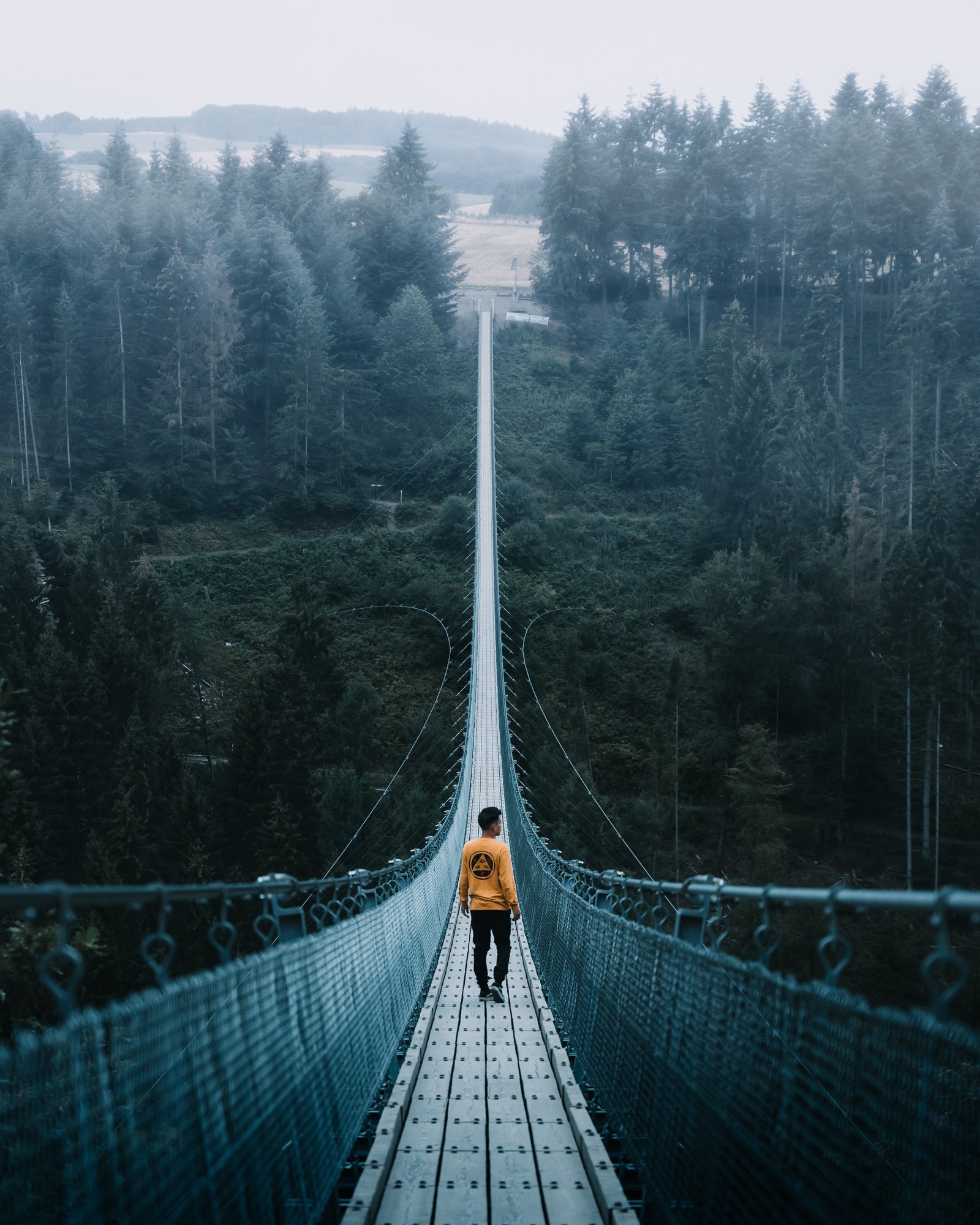 Lade reise, abenteuer, abenteuerreisen, brücke, reiseführer Hintergrund herunter