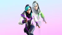 fortnite, fortnite battle royale, video game, synapse wallpaper