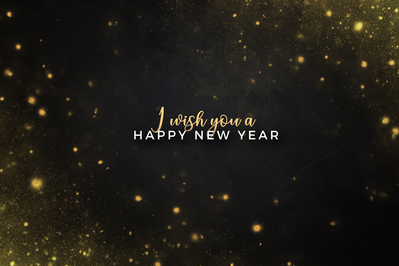 happy new year, dark background, new year wishes, new year greetings, 5k wallpaper