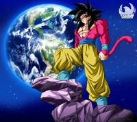 anime, bola, dragão, goku, saiyajin