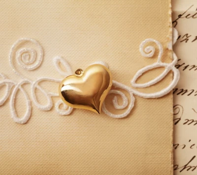 abstract, decoration, gold, heart, love