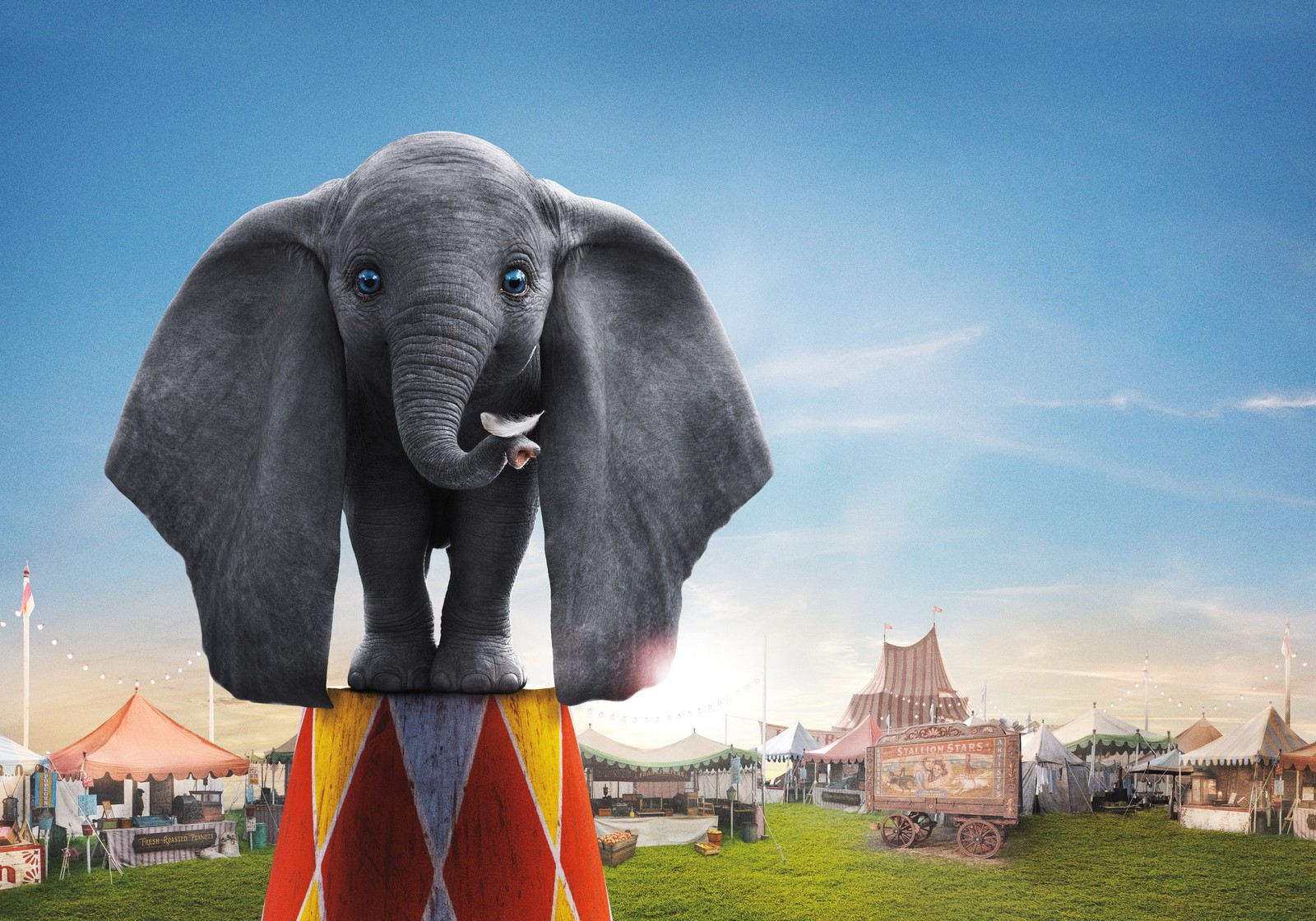 animation, circus, disney, dumbo, elephant Download Wallpaper