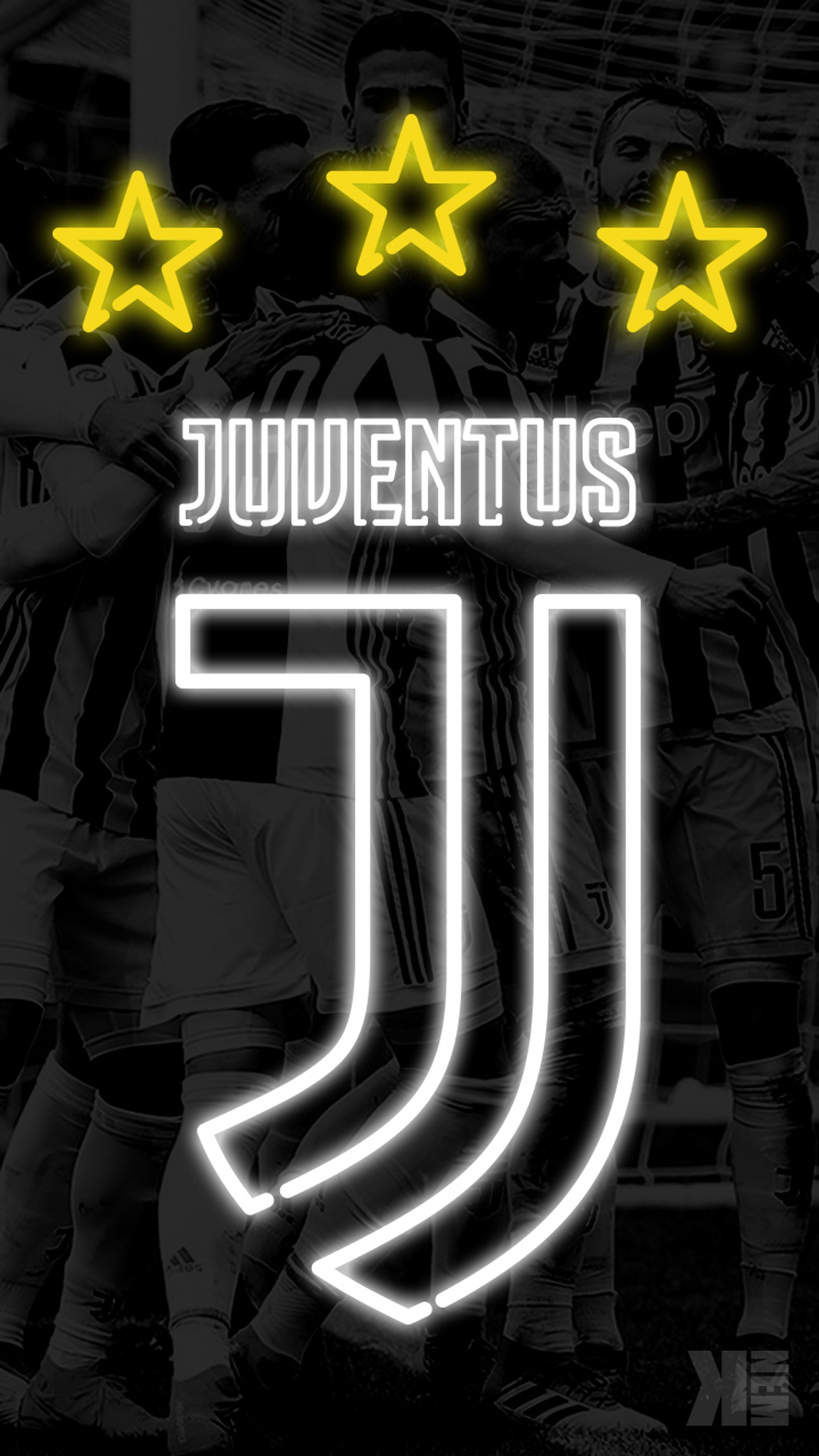 finoallafine, juventus, neon Download Wallpaper