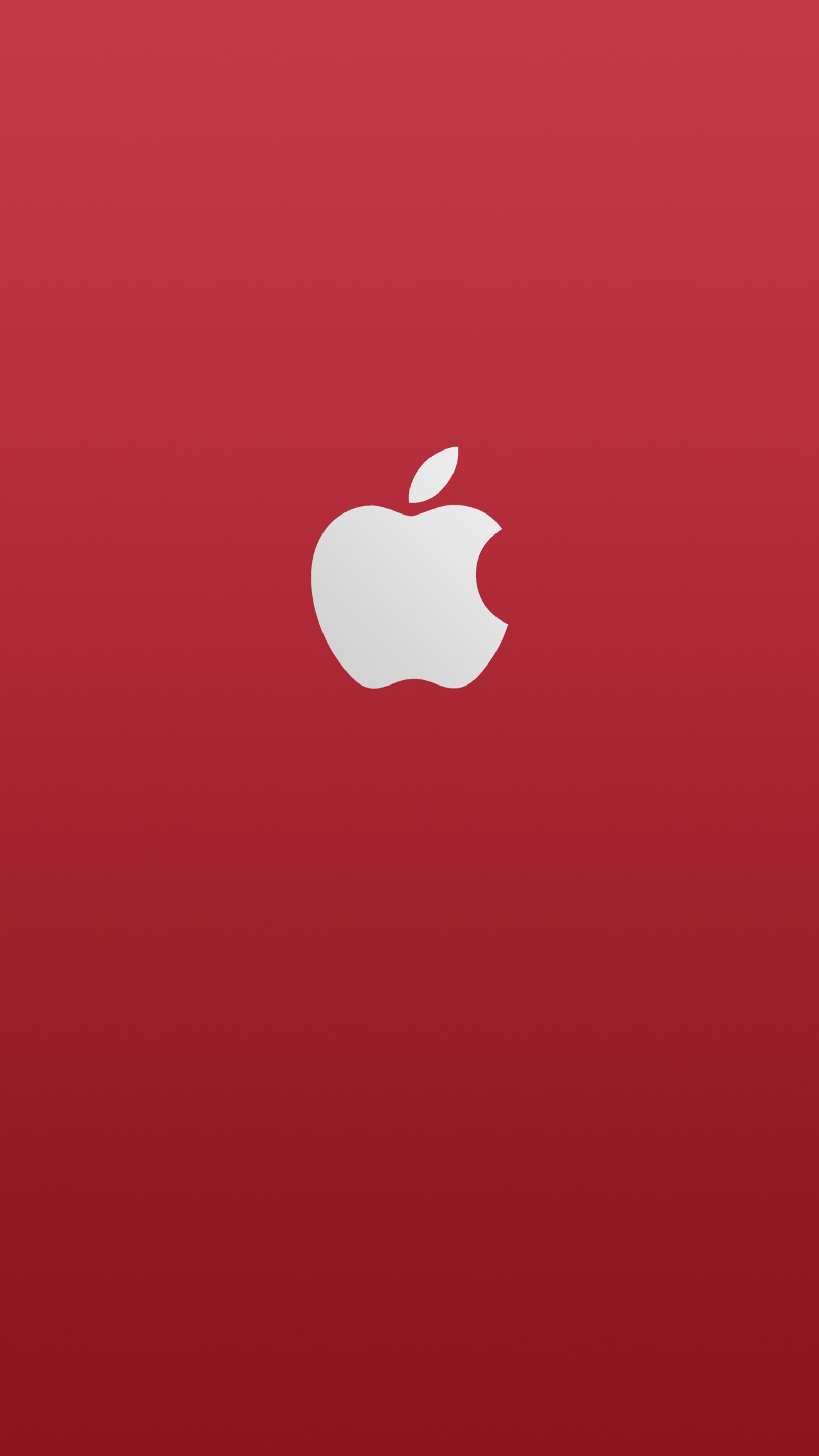 Logo da apple em fundo vermelho (maçã, logotipo, vermelho)