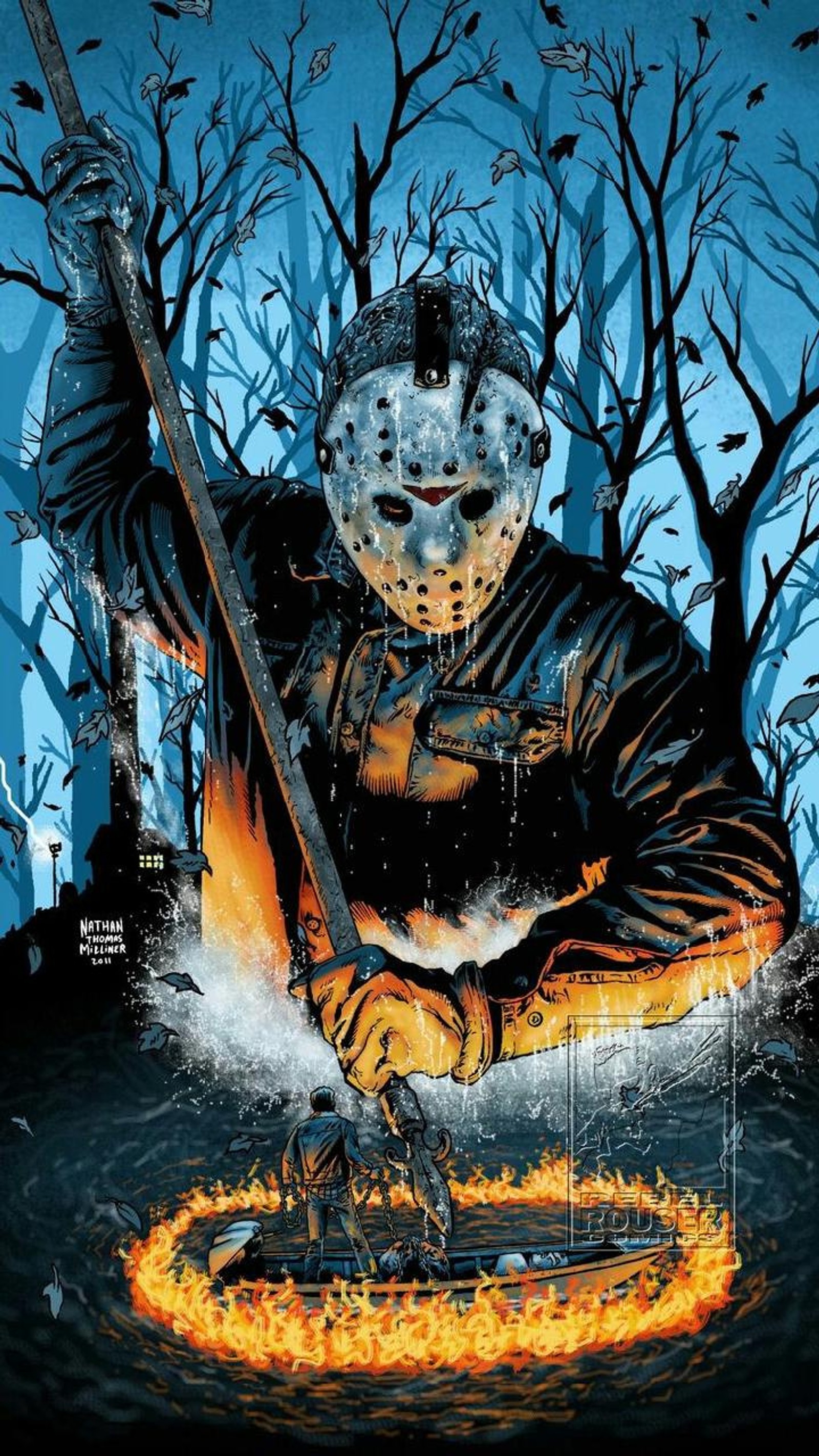 Baixar papel de parede jason voorhees, jasonvoorhees