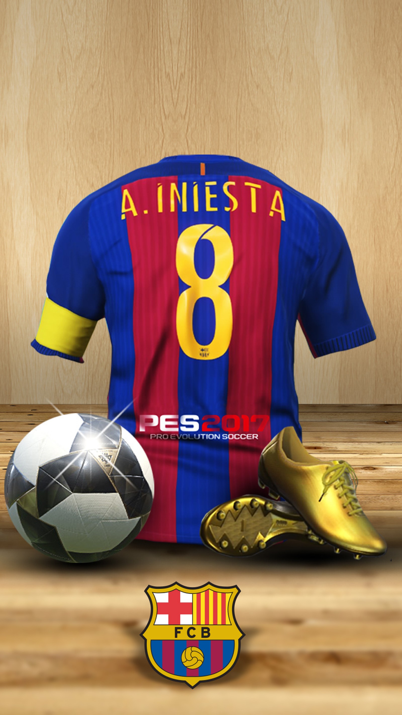 Скачать обои иниеста, a iniesta, pes2017