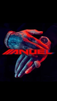 aa, anuel, anuel aa, anuel logo, manos