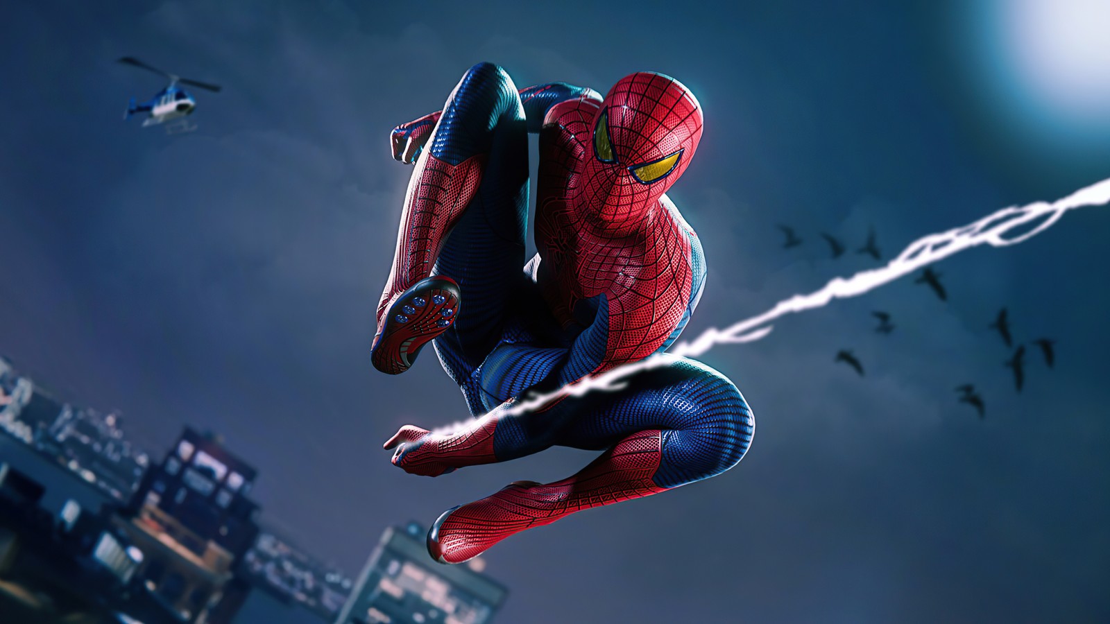 Téléchargez le fond d'écran marvels spider man, 5k, remasterisé, jeux de 2021, playstation 5