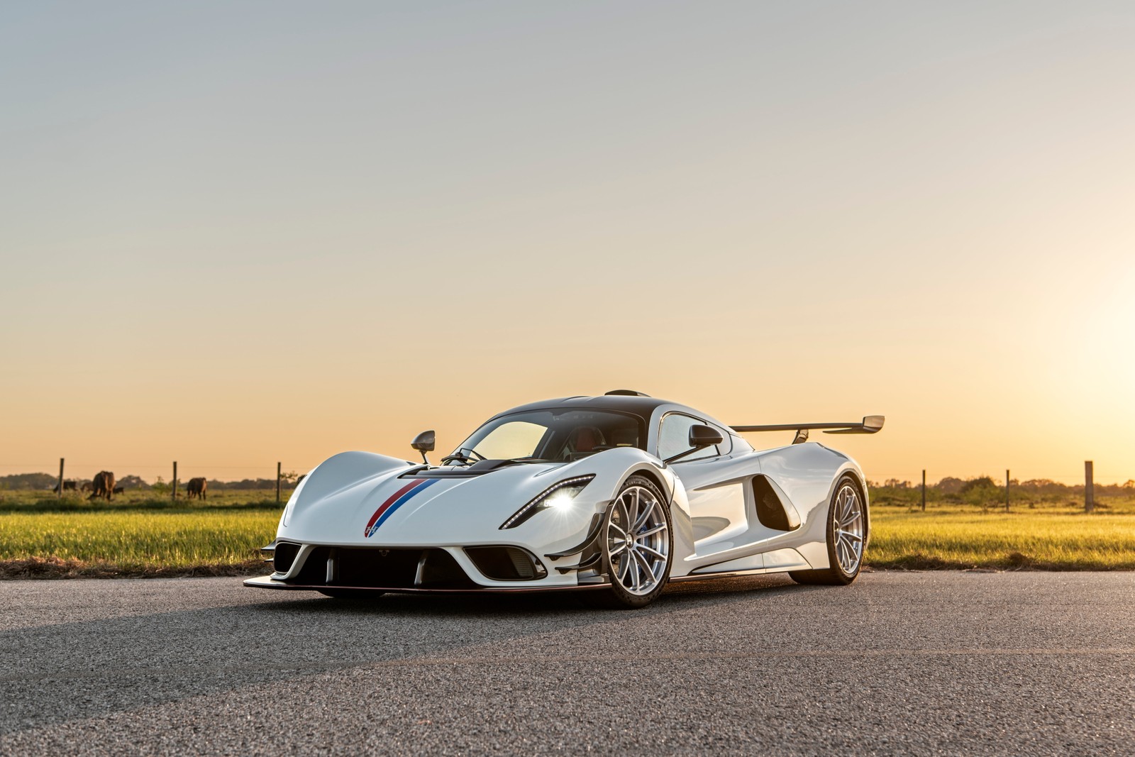 Скачать обои hennessey venom f5 революция, hennessey venom f5 revolution, спортивные автомобили, 2023, 5k