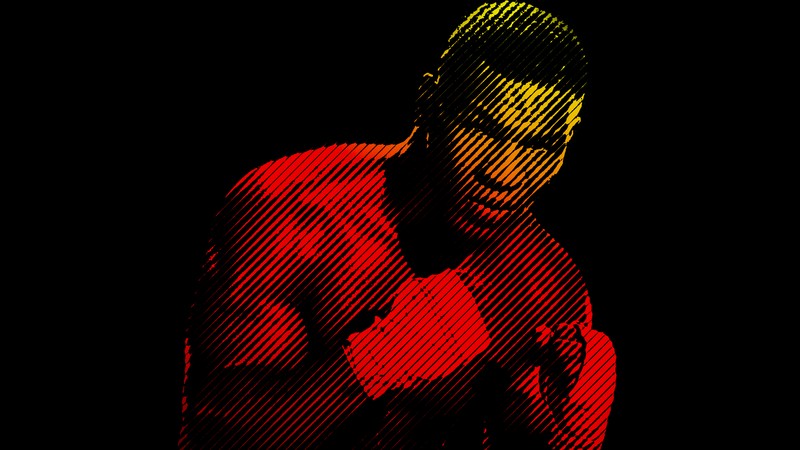 Мужчина держит сердце в руках (майк тайсон, mike tyson, железный майк, iron mike, американский)