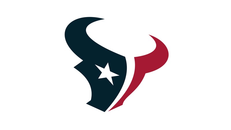 Обои с логотипом хьюстон тексанс в высоком разрешении (хьюстон тексанс, houston texans, команда американского футбола, логотип, белый фон)