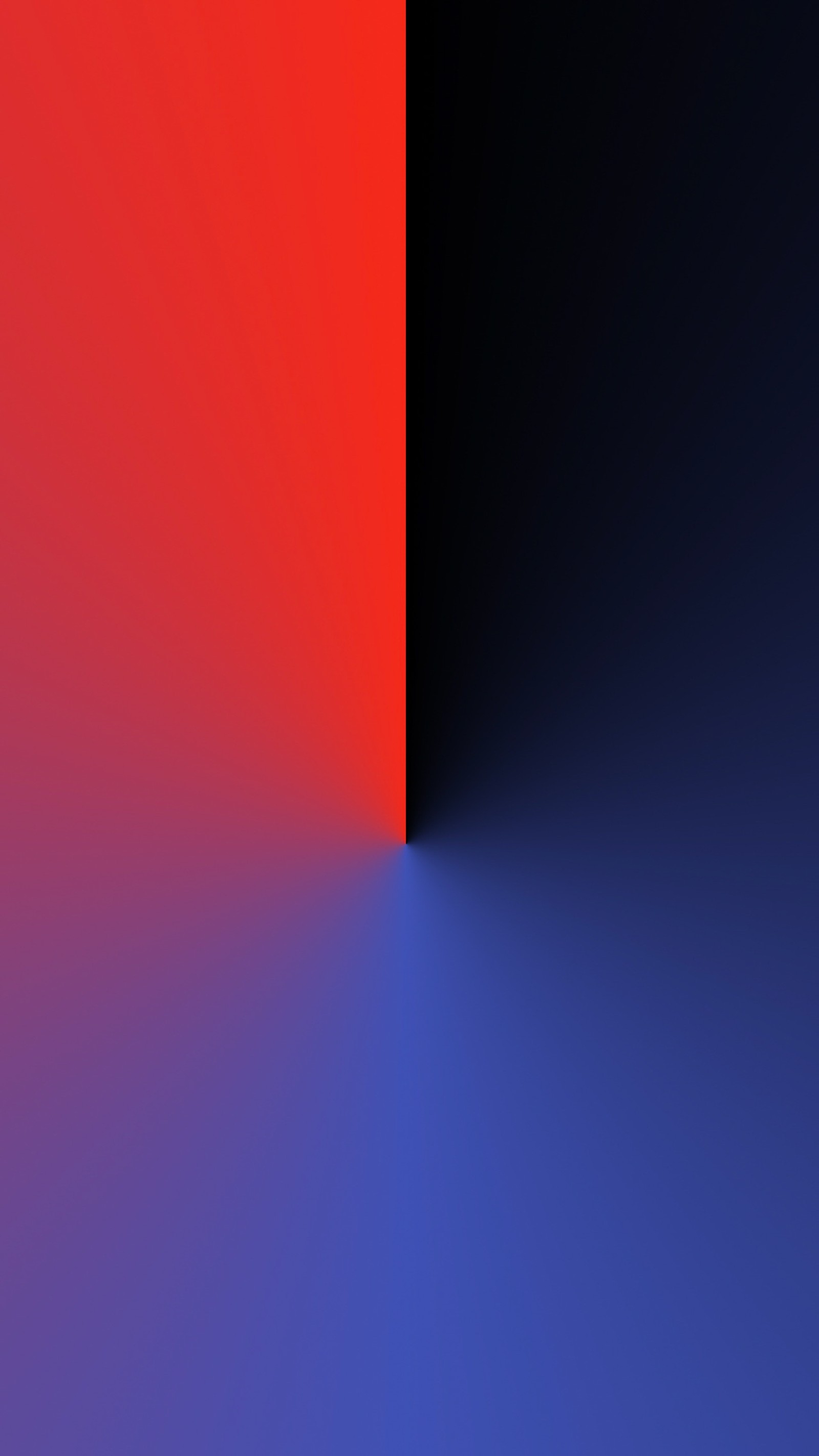 A close up of a red and blue wall with a black one (colorfulness, electric blue, pattern, magenta, rectangle)