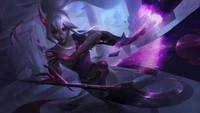 Janna Abrazando la Luna de Sangre en League of Legends