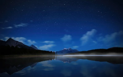 maligne lake, jasper nationalpark, jasper national park, alberta, kanada