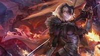 Jeanne d'Arc Alter: Fierce Warrior of Fate Grand Order