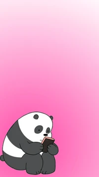 cartoon network, cute, panda, we bare bears wallpaper