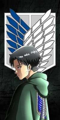 attack on titan, levi, sword wallpaper