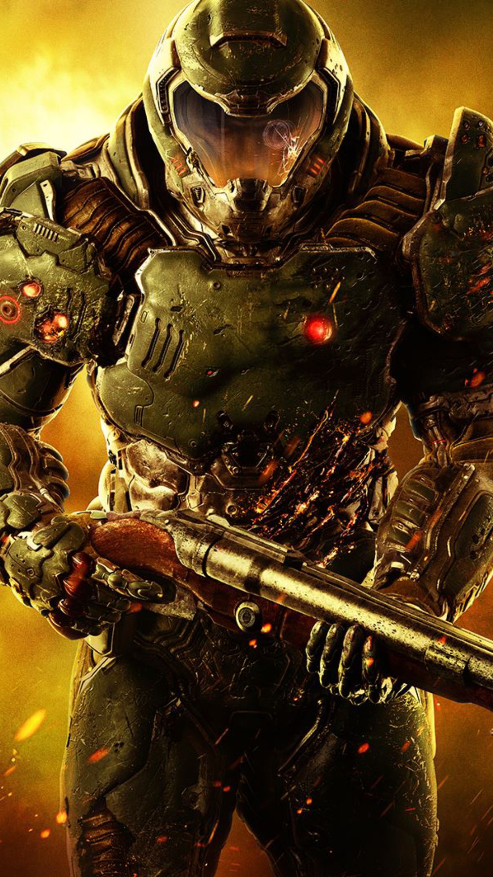 Lade doom 2016, doom guy Hintergrund herunter