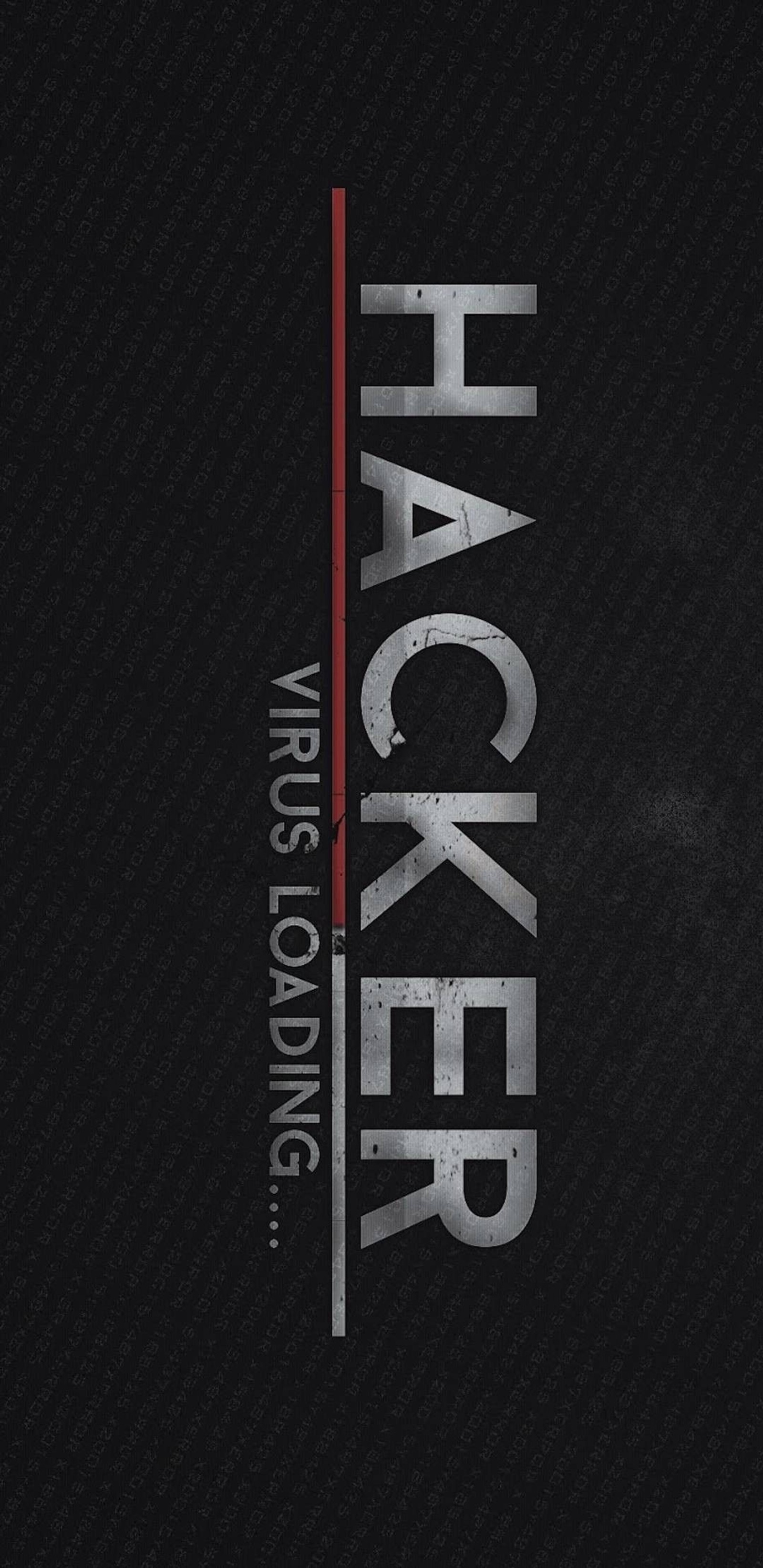 Un primer plano de un fondo negro con una línea roja y un texto que dice "hacker" (fondos de pantalla, hacker)