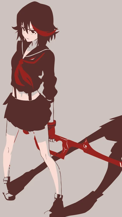 kill la kill, ryuko