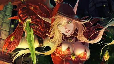 Valeera Sanguinar: La Asesina Elfa de Azeroth