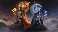 La Hermana Dorada y la Hermana Plateada: Fuerzas Celestiales de Targon