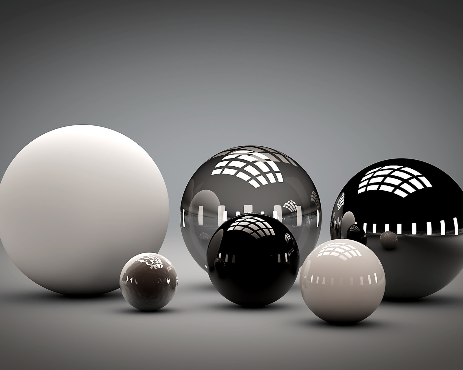 3d, black, circle, white wallpaper